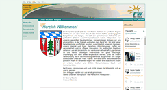Desktop Screenshot of fw-landkreis-regen.de
